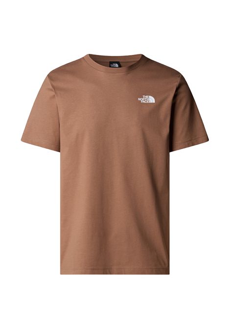 T-shirt The North Face Redbox Marrone Beige Uomo THE NORTH FACE | T-shirt | NF0A87NP-AR41